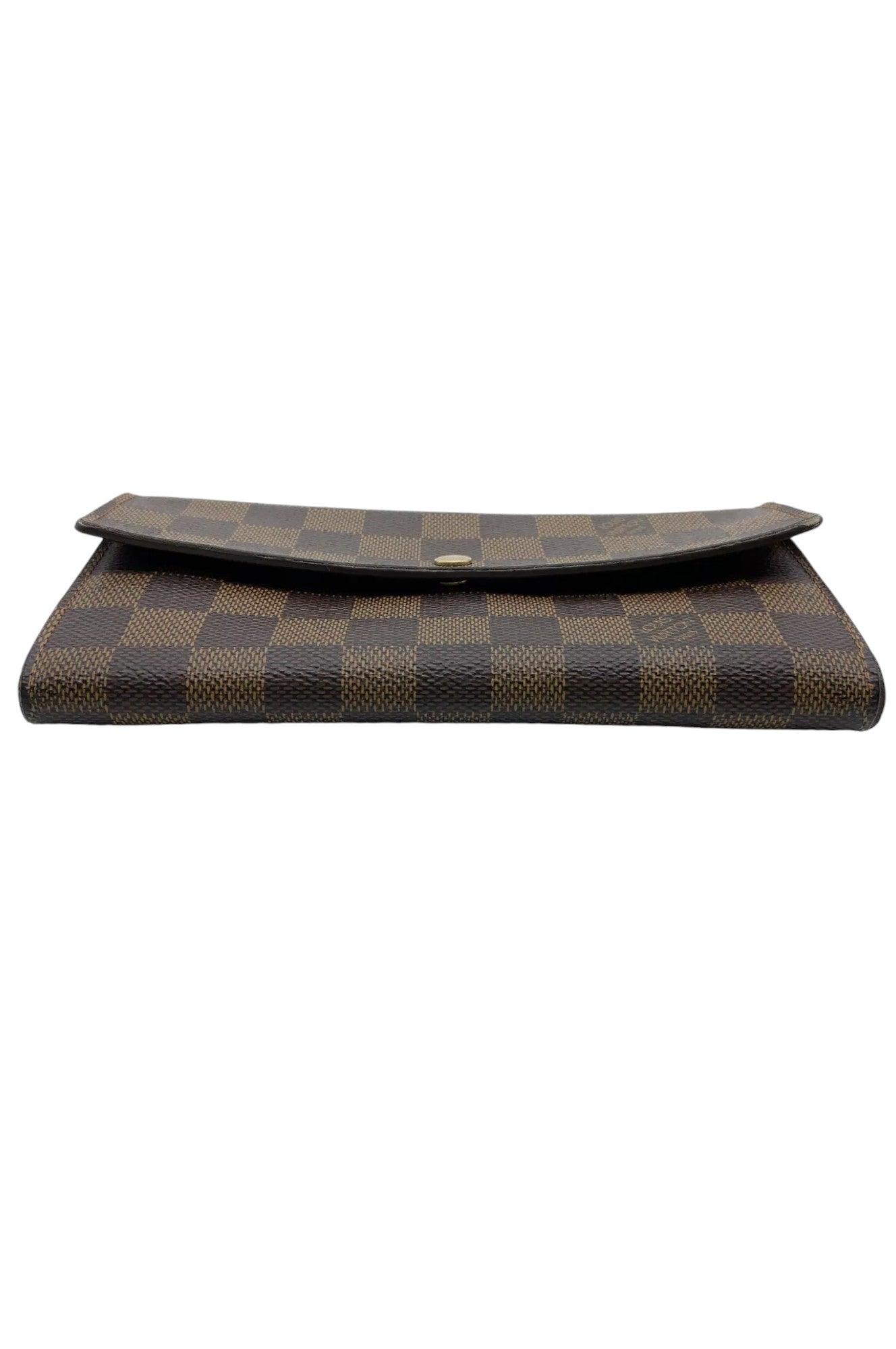 Louis vuitton Damier Ebene Pochette Porte Monnaie Carte - Velora