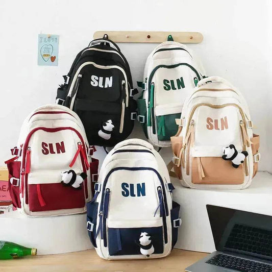 Children Dirt-resistant Large Capacity Schoolbag Travel Backpack - Velora