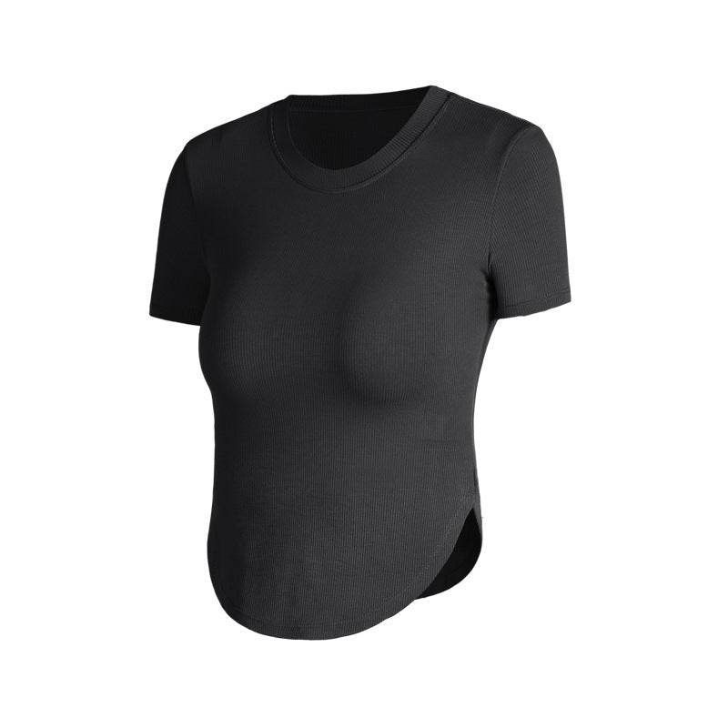 Nude feel Short-sleeved Workout Top Running gym top women - Velora
