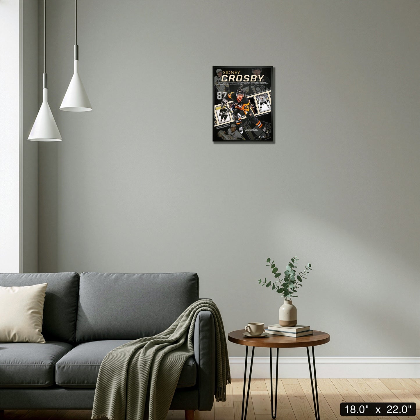 Sidney Crosby Pittsburgh Penguins Framed 16x20 Career Collage