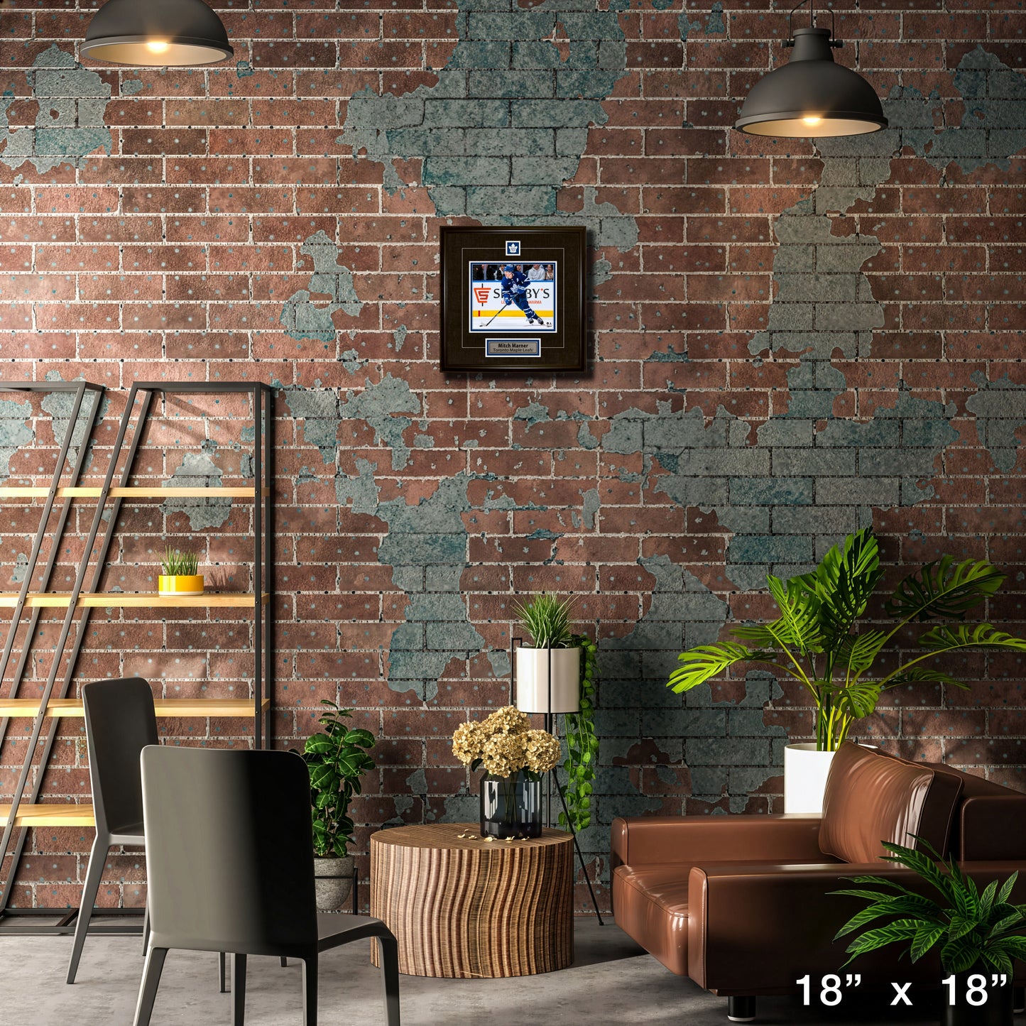 Mitch Marner Framed Pin & Plate Toronto Maple Leafs