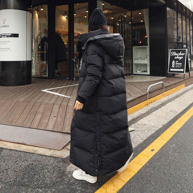 Winter Long Coat Warm Hooded Thickened Parka Jackaet For Women Clothing - Velora