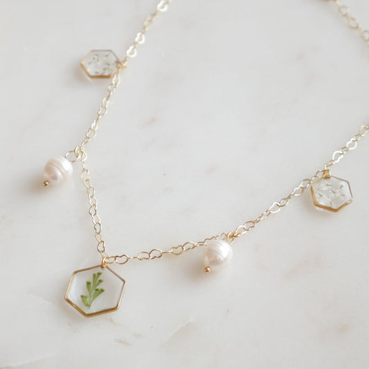 Collier Perla - trio - Velora