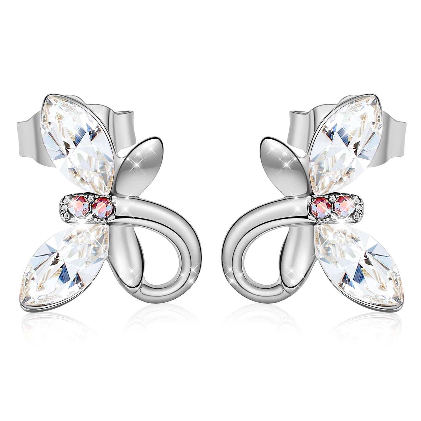 Swarovski Crystal Butterfly Earrings - 2019 Collection