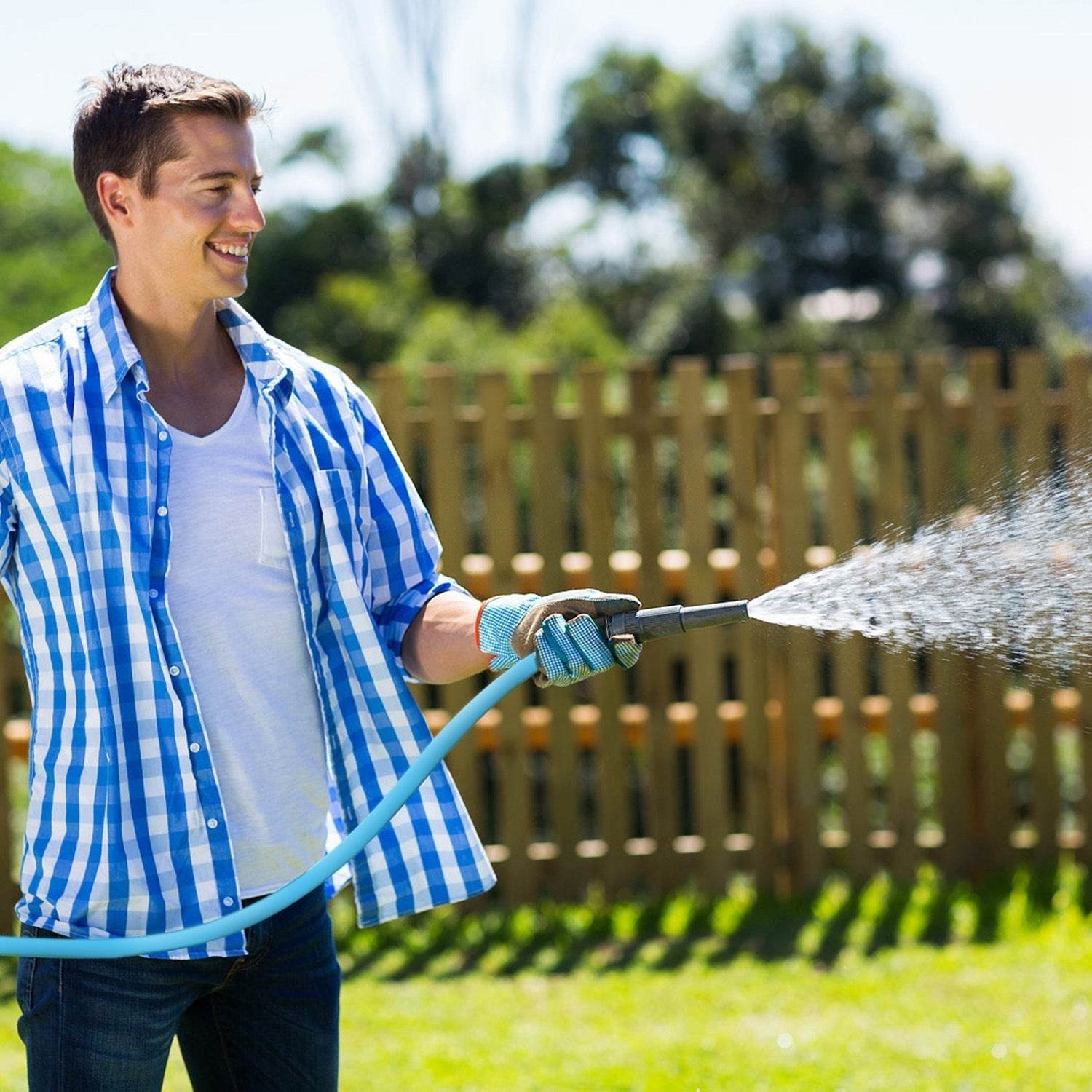 Non-Expanding Flexible Garden Hose Heavy Duty PVC Water Hose - Velora