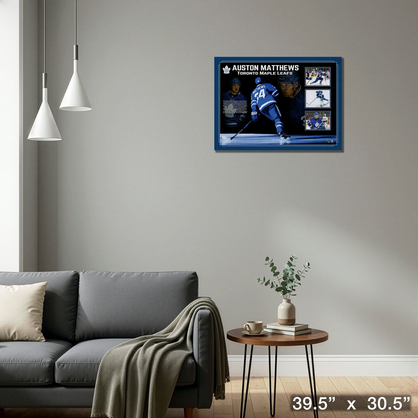 Auston Matthews Toronto Maple Leafs Framed Photo Collage