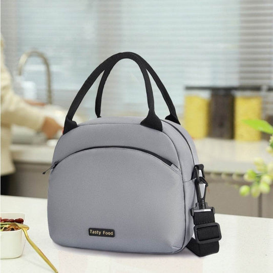 Women Portable Fashion Insulated Work Lunch Bag Handbag - Velora