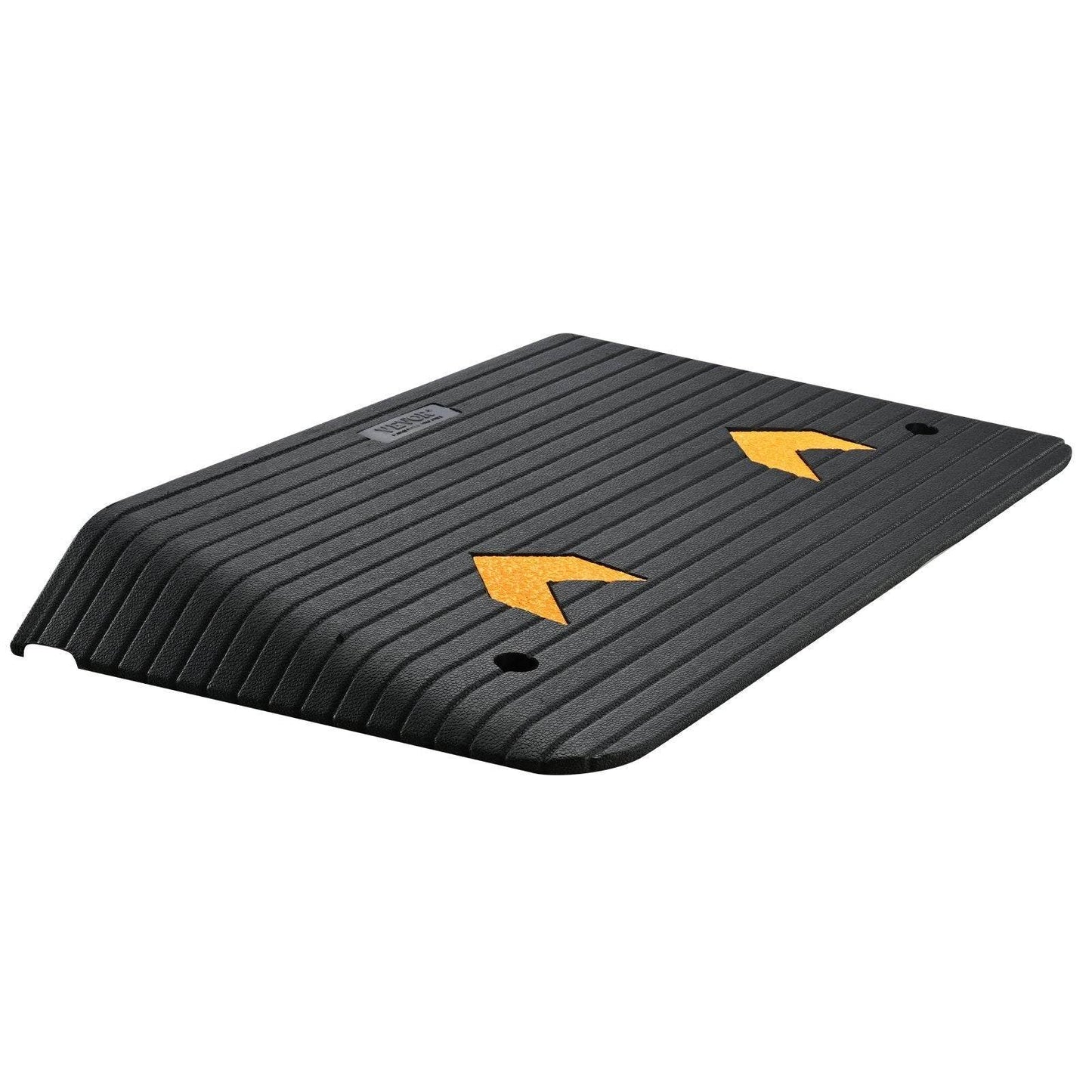 Upgraded Rubber Threshold Ramp, 3.5 Rise Door Ramp With 1 Channel, Natural Rubber Car Ramp With Non-Slip Textured Surface, 33069 Lbs Load Capacity Curb Ramp For Wheelchair And Scooter - Velora