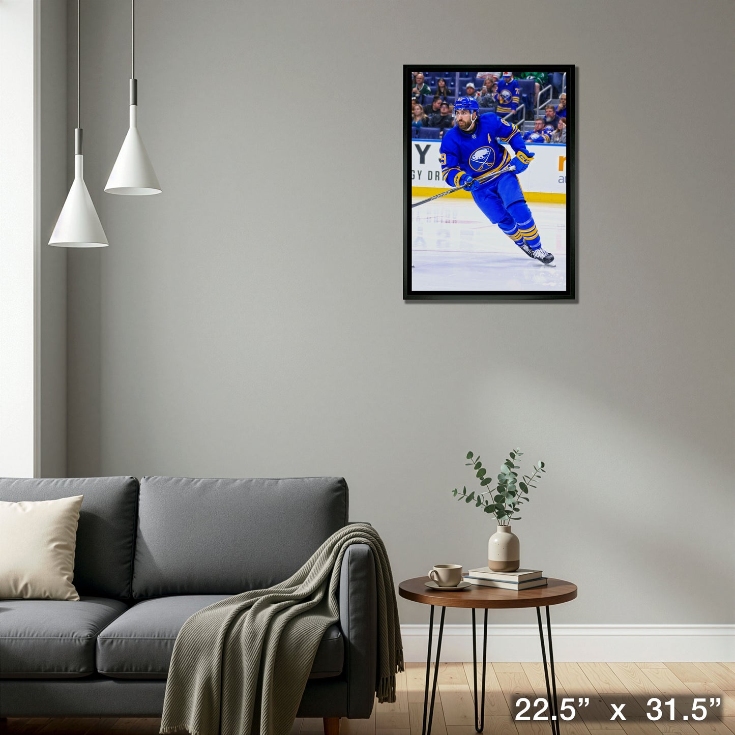 Alex Tuch 20x29 Framed Canvas Buffalo Sabres