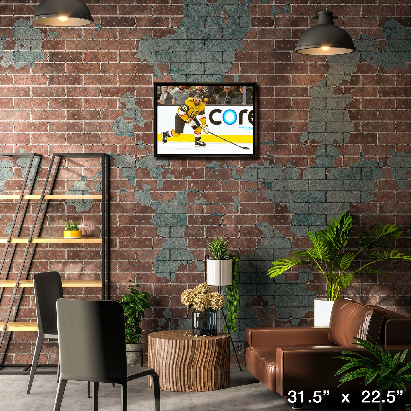 Ivan Barbashev 20x29 Framed Canvas Vegas Golden Knights