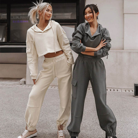 Leisure Sports Suit Two-piece Set For Women - Velora