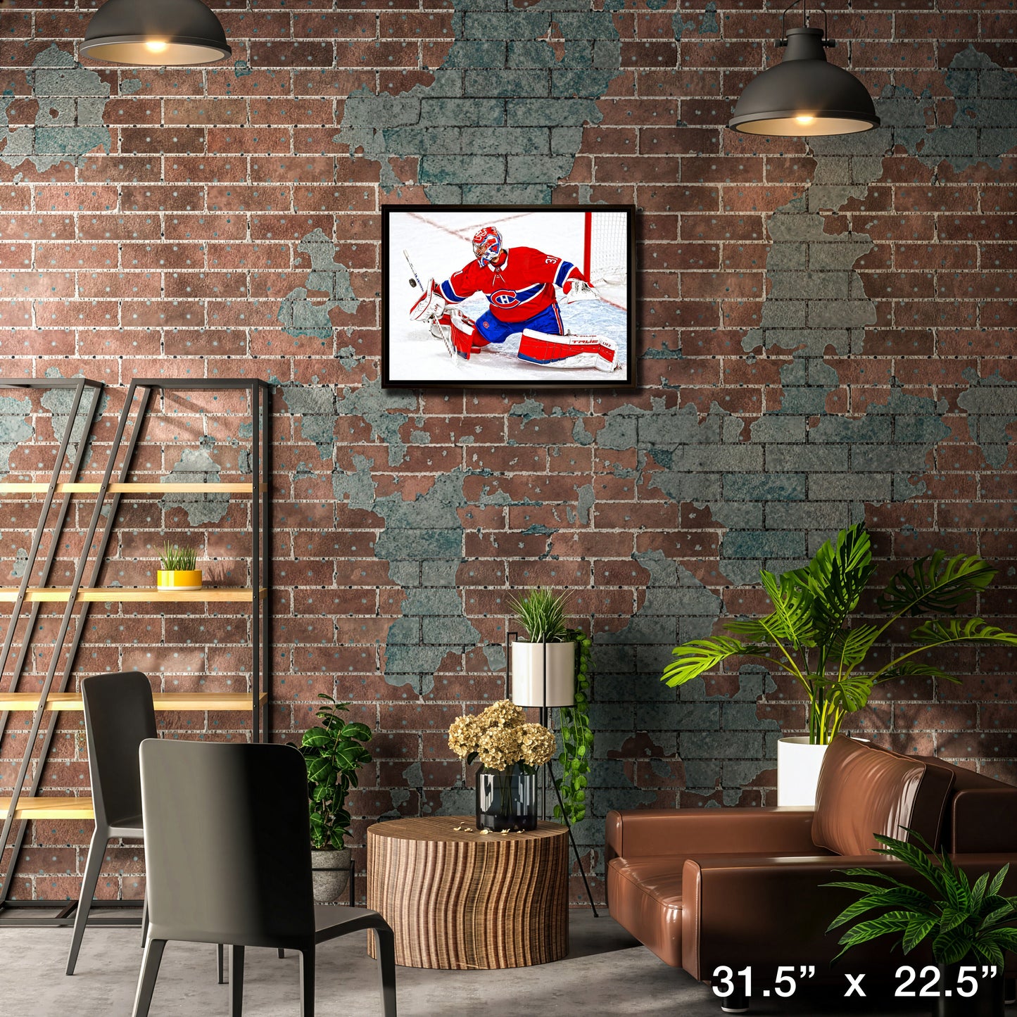 Carey Price Montreal Canadiens Framed 20x29 Blocker Save Canvas