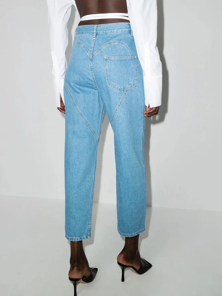 Blue Heart Jeans