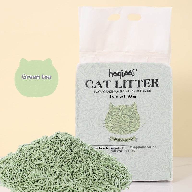 Original Soyabean Tofu Cat Litter Green Tea Mixed Plant - Velora