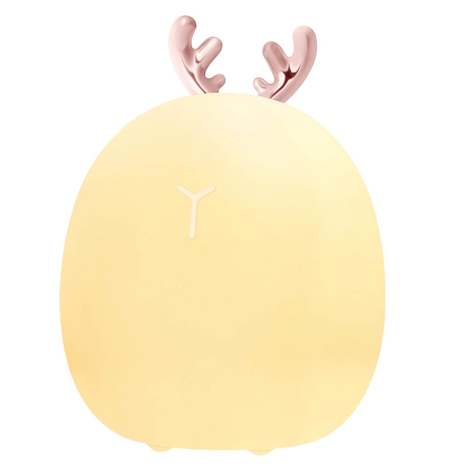 Baby Feeding, Adjustable, Creative, Rabbit, Elk Touch Light, Clap Light, Small Electric Light, Soft Baby Lamp toy - Velora