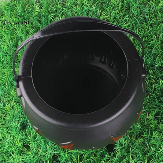 Creative Halloween Black Witch Flame Barrel Ornament - Velora