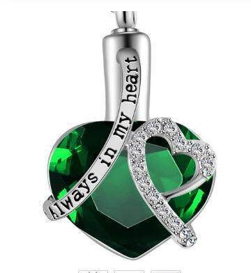 Crystal Heart Pendant - Velora