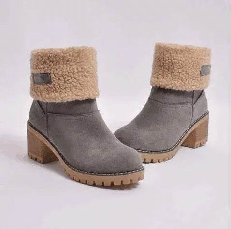 Miss Winter Women Snow Fleece Lined Boots Warm Boots - Velora