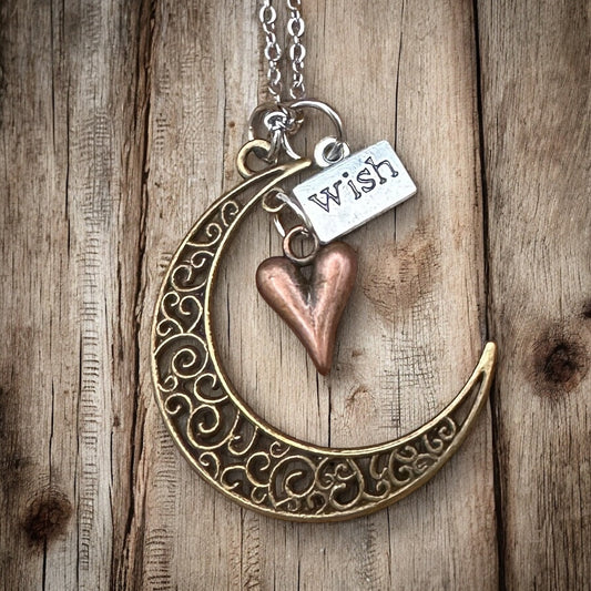Love you to the Moon Necklace - Velora