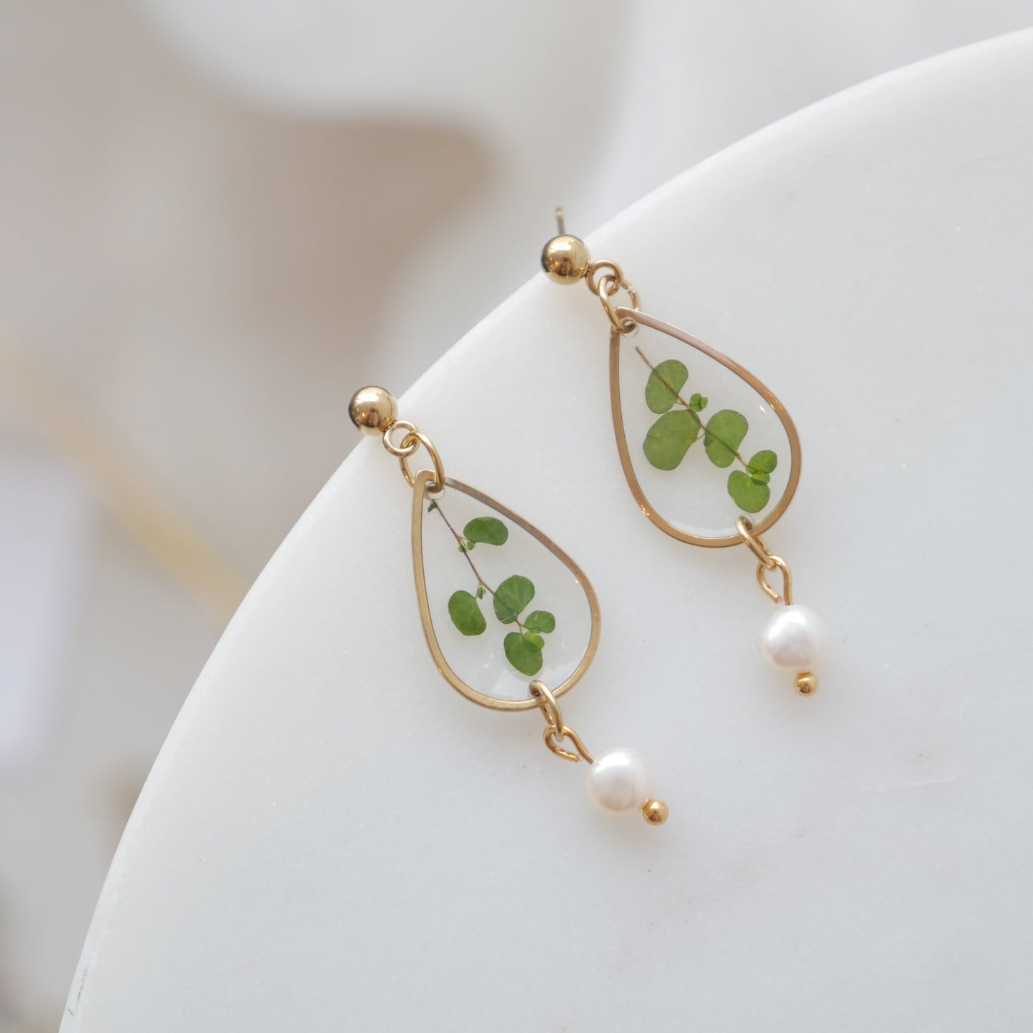 Boucles d’oreilles Chloé - goute (moyen) - Velora