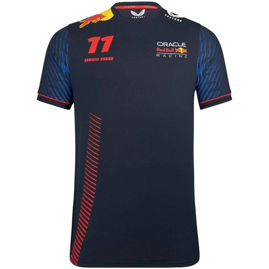 Castore Red Bull Racing F1 2023 Men's Team T-Shirt - Sergio Perez Edition