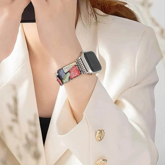 Women Colorful Watch Band Strap Suitable For Apple iwatch - Velora