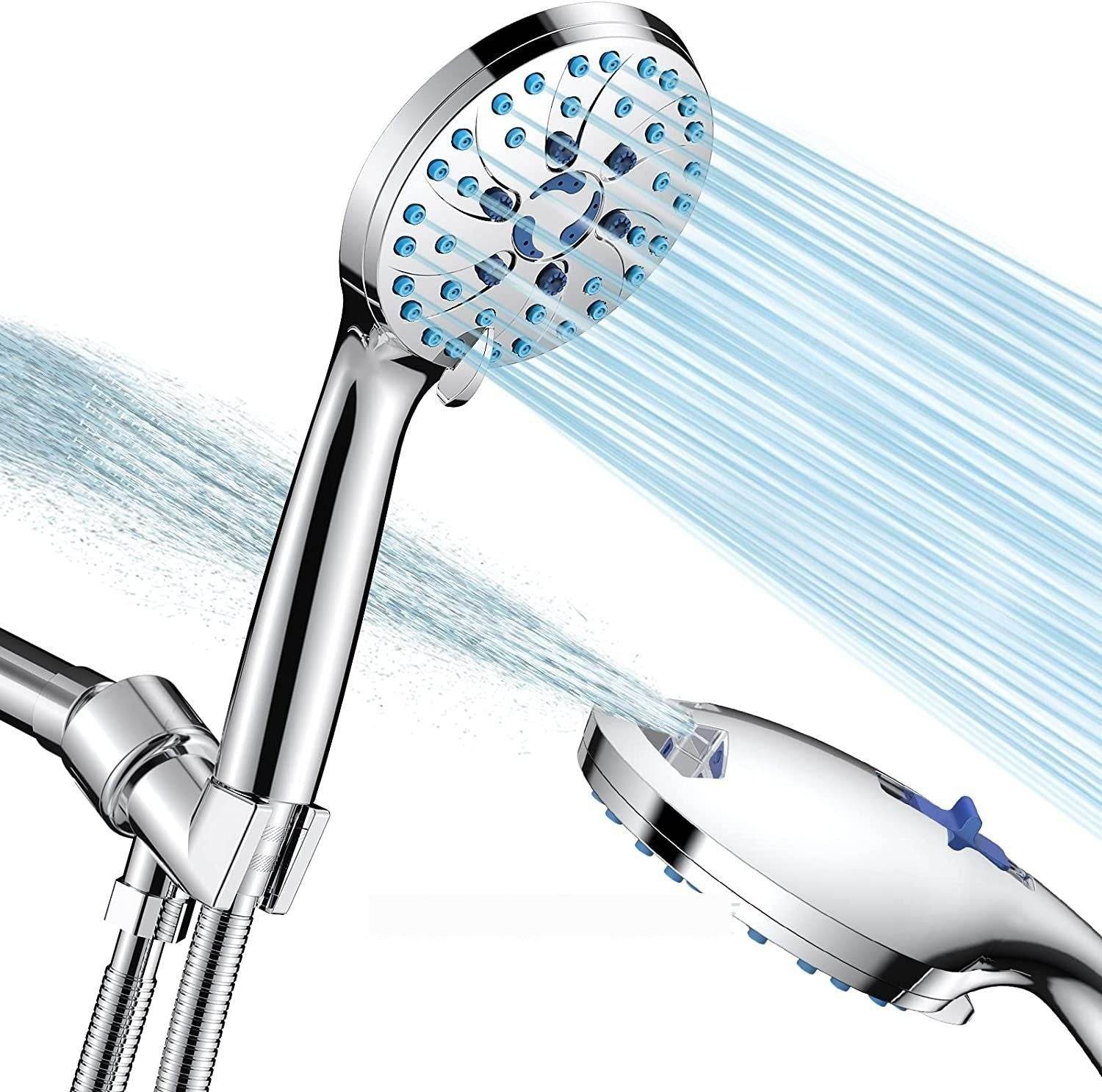 Handheld With 2 Gear Spray Gun 5 Gear Supercharged Shower - Velora