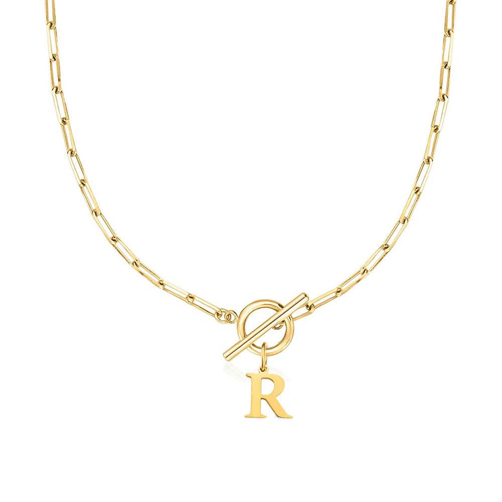 26 Letters Pendant Necklace For Women - Velora