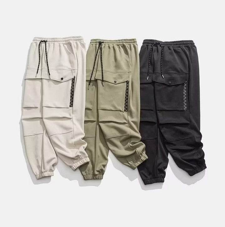 Retro Loose Tappered Men's Overalls Baggy Cargo Pant - Velora