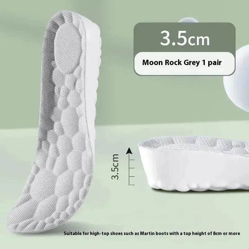 Inner Heightening Shoe Pad Sneakers Heightening Insole heel inserts for shoes - Velora