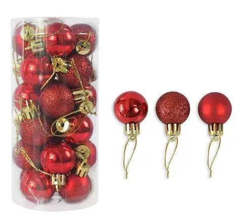 Christmas Decoration Shiny Matte Christmas Ball - Velora