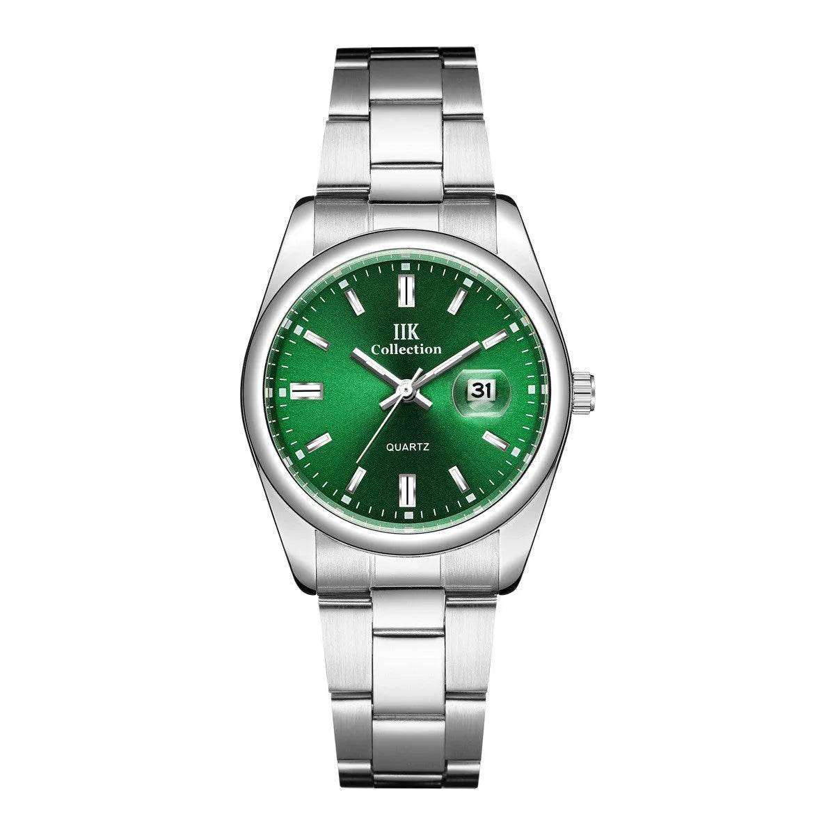 Quartz Calendar Waterproof Steel Strap Women's Watch - Velora