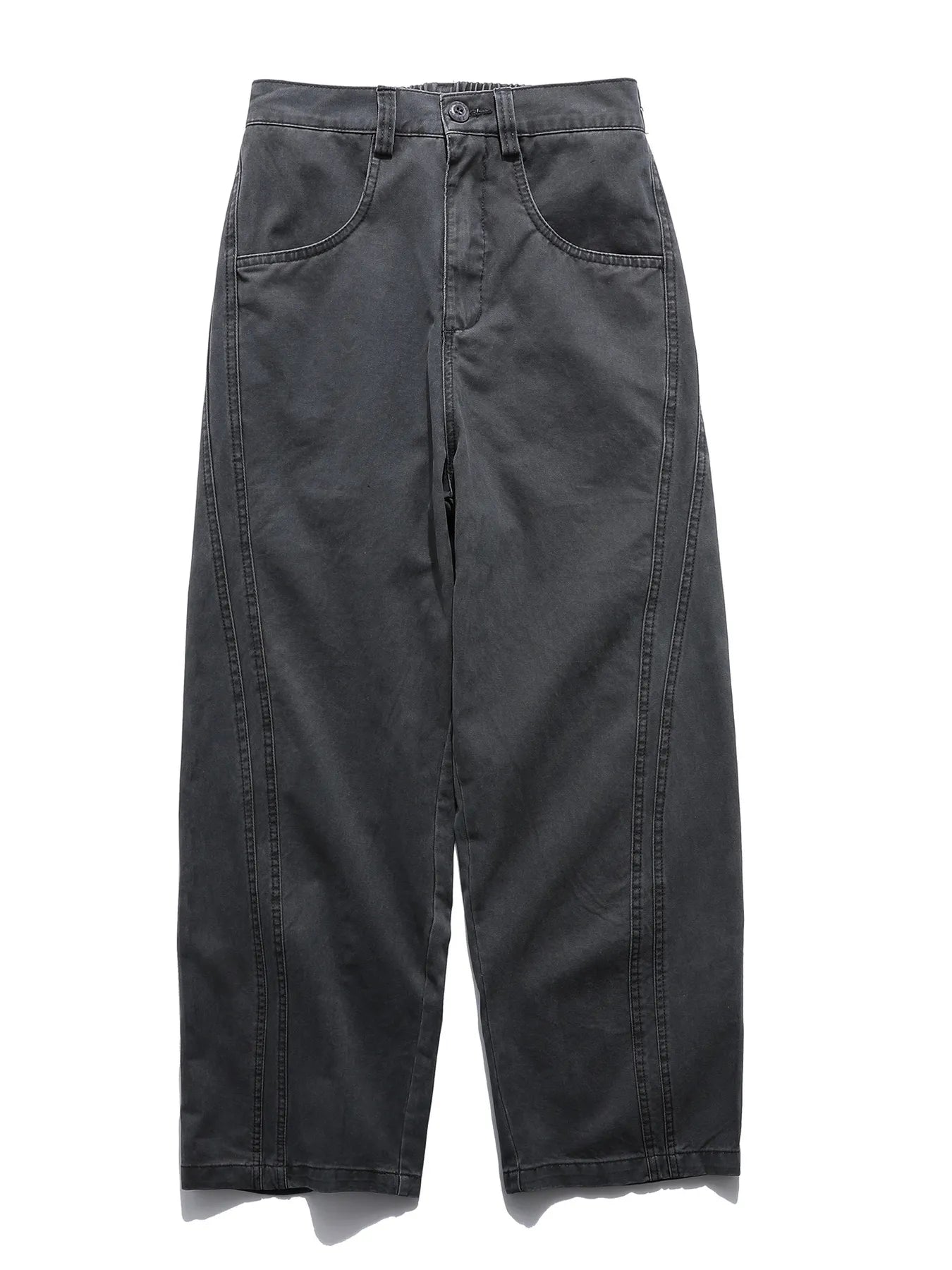 Men's High-Waisted Wide Leg Pants - Velora
