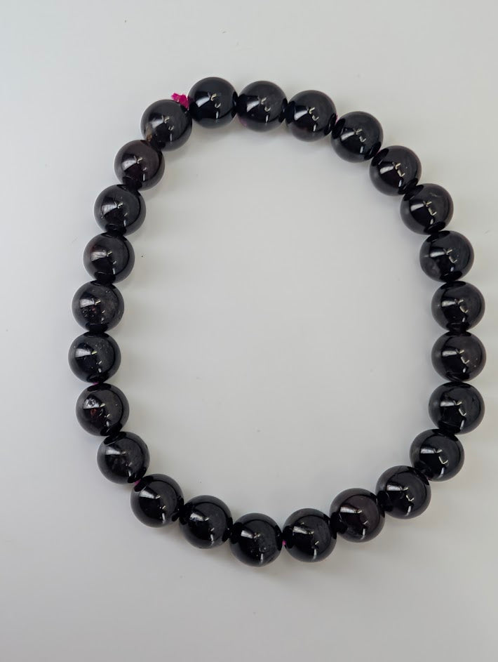 Garnet Bracelet — 3mm, 6mm, 7mm, 8mm Round or Chip