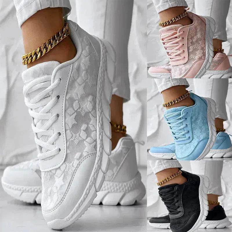 Breathable Lightweight Casual Women's Sports Soft Bottom Comfortable Running Shoes Sneaker for Women - Velora