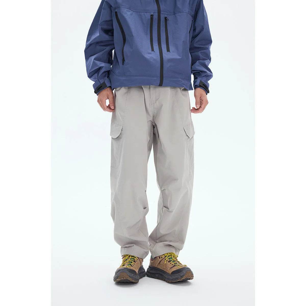 Leisure Cargo Chemical Fiber Blend Men's Trousers - Velora