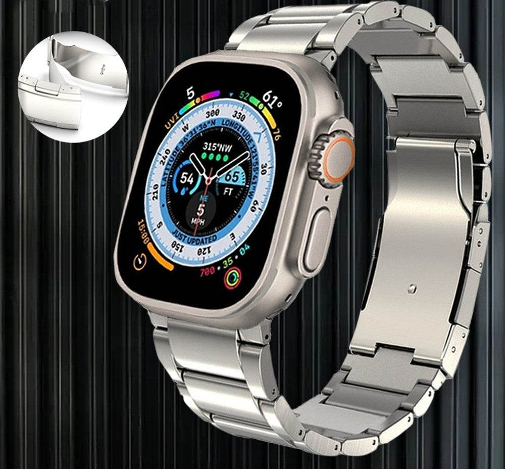 Advanced Titanium Replacement Watch Strap Titanium Chain Watch band - Velora