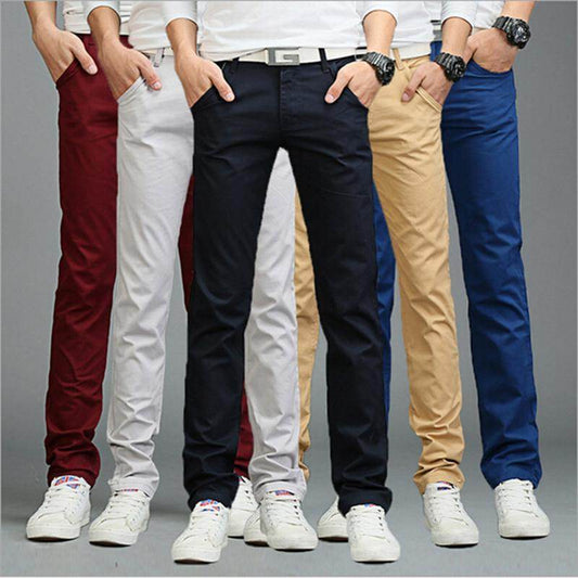 Slim fit straight leg Trouser Casual for Men's - Velora