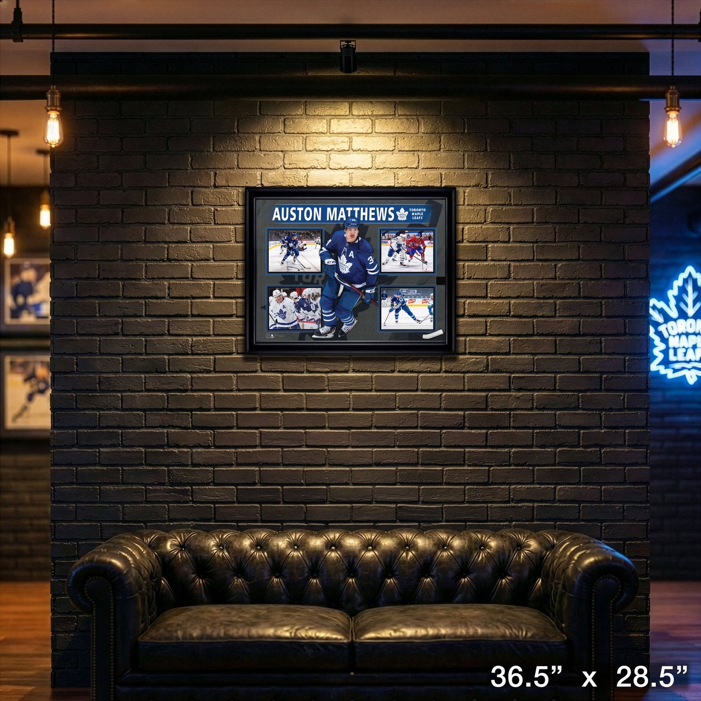 Auston Matthews Framed 4 Photo Collage