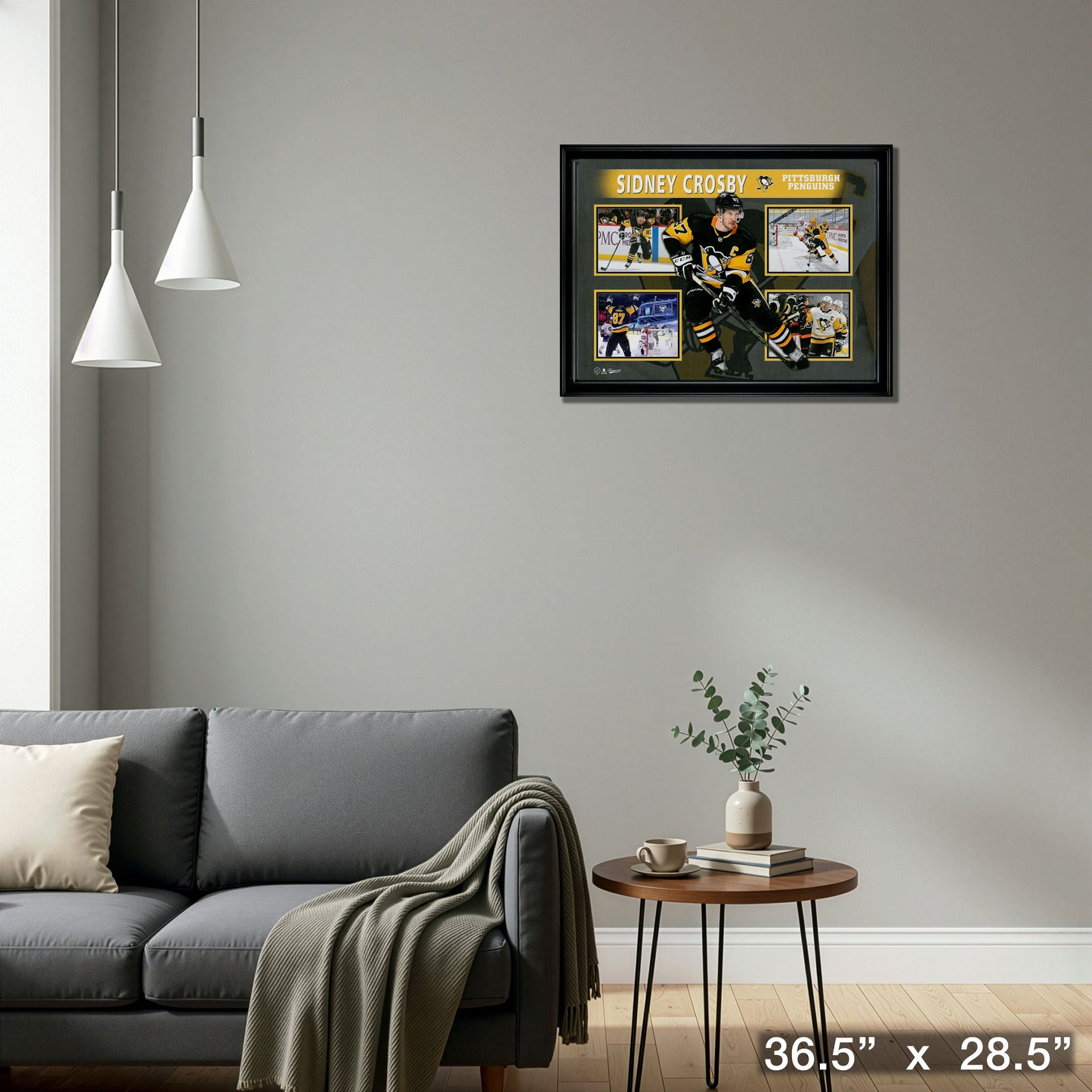 Sidney Crosby Framed 4 Photo Collage Pittsburgh Penguins