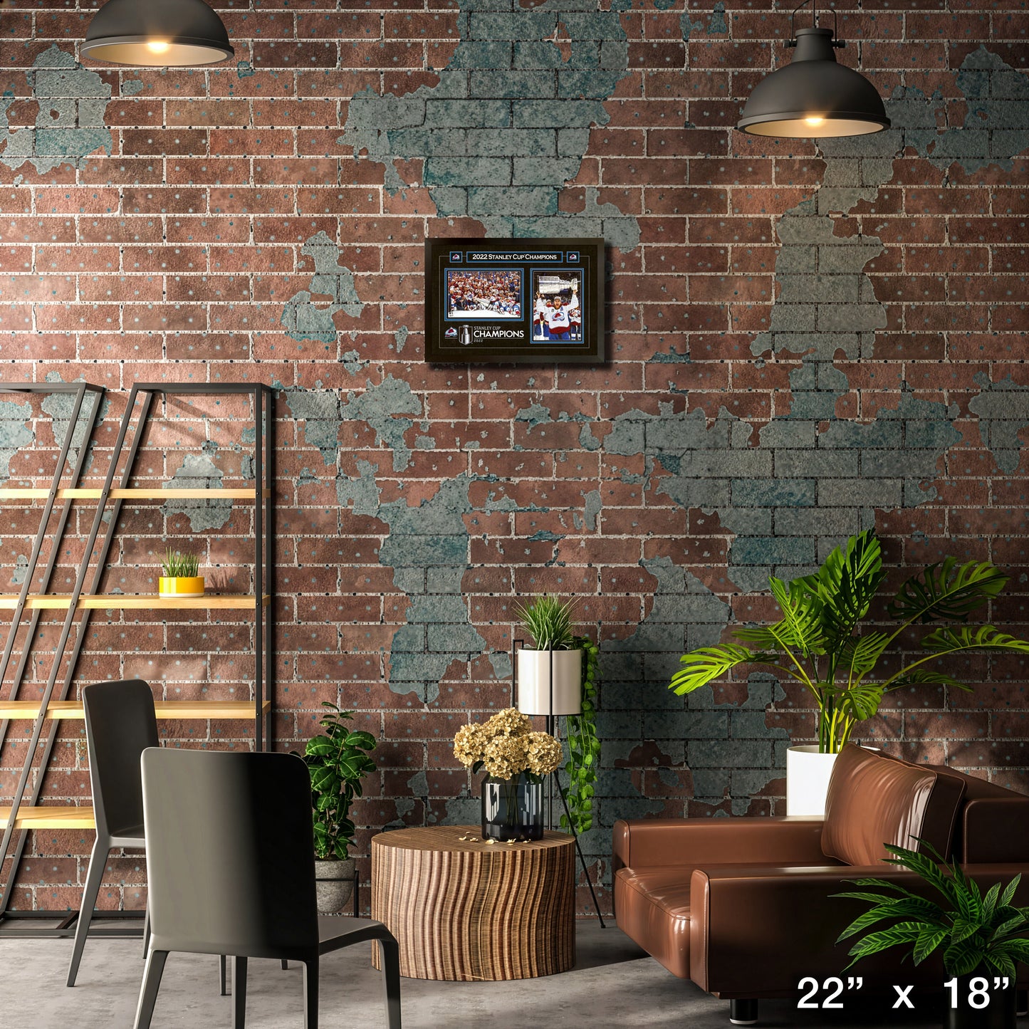 Nathan MacKinnon Framed Colorado Avalanche 18X26 2022 Stanley Cup Collage