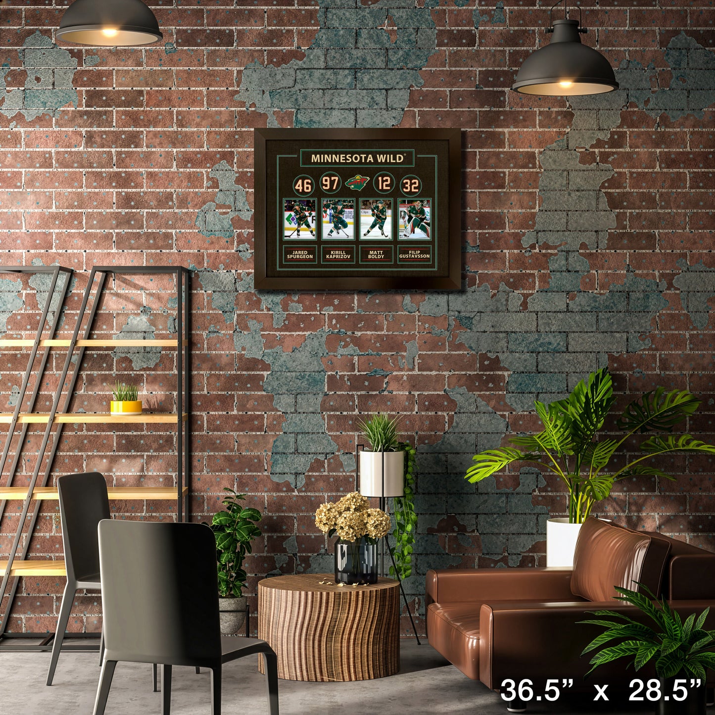 Minnesota Wild Best of the Best Framed Collage