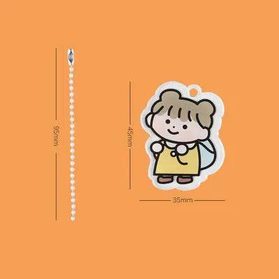 Kawaii Mini 3 Hole Daisy Notebook Planner Organizer Binder - Velora