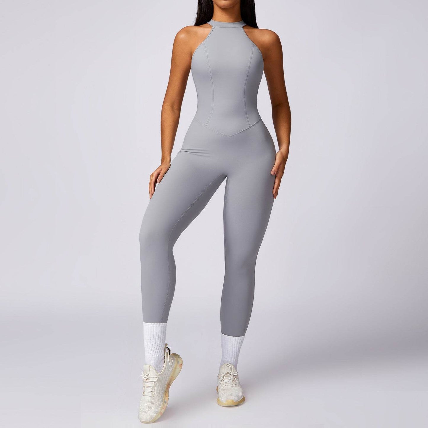 Unitard Jumpsuit Workout Fitness Gym Jumpsuit Athleisure wear - Velora