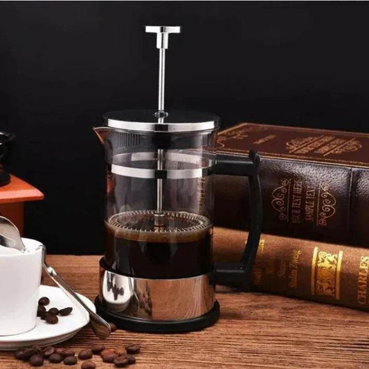 Buy Stainless Steel French Press Espresso Coffee maker machine - Velora