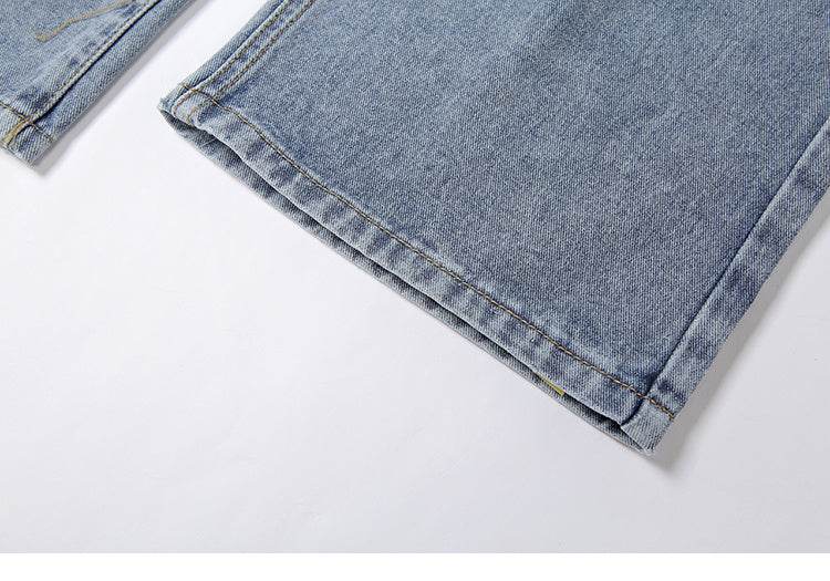 Women Street style Ripped Denim Jeans Pant Low rise - Velora