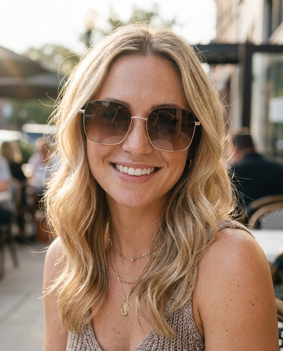 Celesta – Oversized Square Sunglasses | Bolero Eyewear