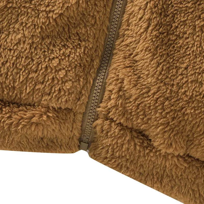 Infant Toddler Autumn And Winter Long Sleeves Zip-up Shirt Baby Leisure Warm Coat Top - Velora