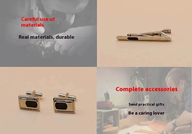 Practical Gift With Hand Gift Business Gift box Suit tie and Wrist Watch - Velora