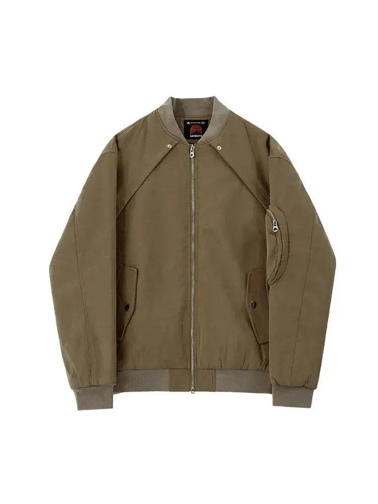 Retro Suede Street Hip pop Fashion Jacket for Men - Velora